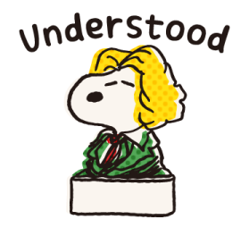 Snoopy สติกเกอร์อารมณ์ดี รูปที่ 11