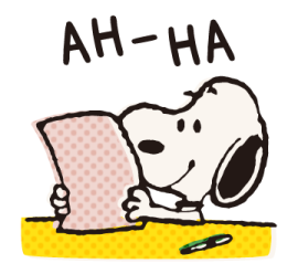 Snoopy สติกเกอร์อารมณ์ดี รูปที่ 12