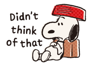 Snoopy สติกเกอร์อารมณ์ดี รูปที่ 18