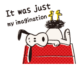 Snoopy สติกเกอร์อารมณ์ดี รูปที่ 20
