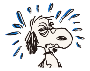 Snoopy สติกเกอร์อารมณ์ดี รูปที่ 22
