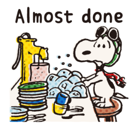 Snoopy สติกเกอร์อารมณ์ดี รูปที่ 34
