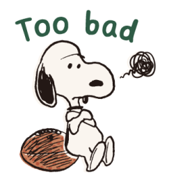 Snoopy สติกเกอร์อารมณ์ดี รูปที่ 37