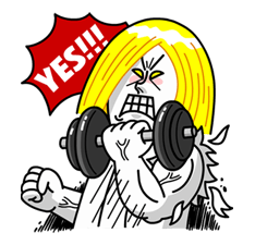 LINE Characters พ่นไฟ รูปที่ 4