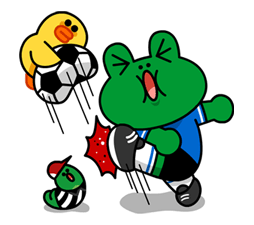 LINE Characters พ่นไฟ รูปที่ 5