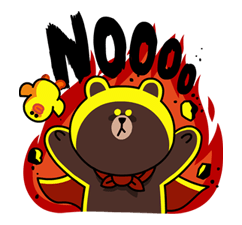 LINE Characters พ่นไฟ รูปที่ 12