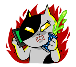 LINE Characters พ่นไฟ รูปที่ 15