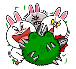 LINE Characters พ่นไฟ รูปที่ 26