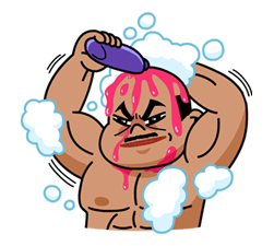 LINE Characters พ่นไฟ รูปที่ 38
