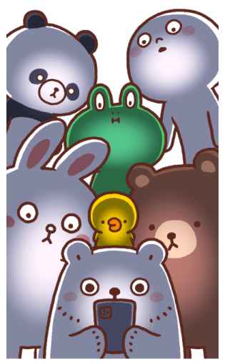 หมีขาวแบค แบค × BROWN & FRIENDS รูปที่ 13