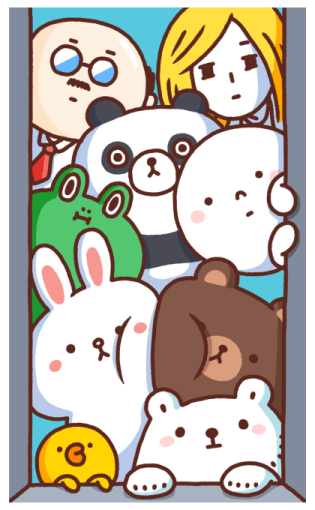 หมีขาวแบค แบค × BROWN & FRIENDS รูปที่ 21