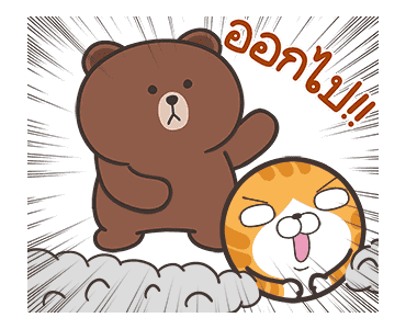เหมียวซ่า x BROWN & FRIENDS รูปที่ 8