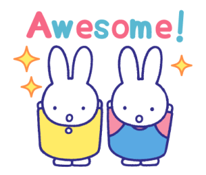 สติกเกอร์ miffy ให้กำลังใจทุกคน รูปที่ 1