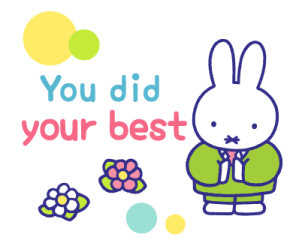 สติกเกอร์ miffy ให้กำลังใจทุกคน รูปที่ 13