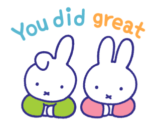 สติกเกอร์ miffy ให้กำลังใจทุกคน รูปที่ 37