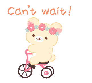 Rilakkuma marché stickers รูปที่ 3