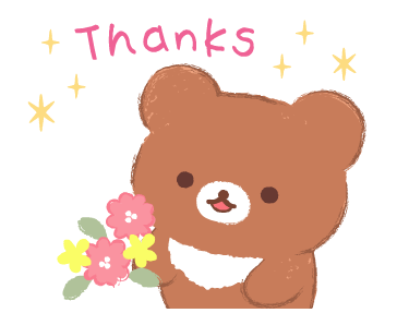 Rilakkuma marché stickers รูปที่ 5