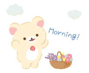 Rilakkuma marché stickers รูปที่ 13