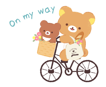 Rilakkuma marché stickers รูปที่ 18