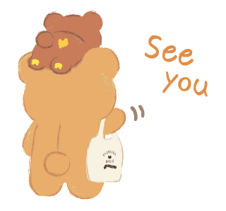 Rilakkuma marché stickers รูปที่ 20