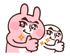 วันสติกเกอร์: Piske & Usagi จาก Kanahei รูปที่ 2