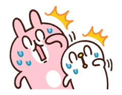 วันสติกเกอร์: Piske & Usagi จาก Kanahei รูปที่ 7