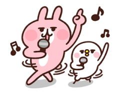 วันสติกเกอร์: Piske & Usagi จาก Kanahei รูปที่ 22