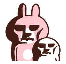 วันสติกเกอร์: Piske & Usagi จาก Kanahei รูปที่ 28