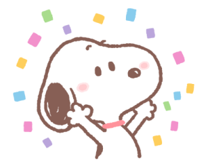 วันสติกเกอร์: Snoopy รูปที่ 17