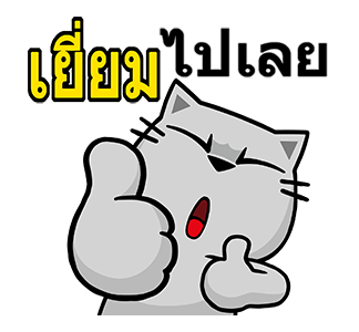 เหมียวจั่วจัว สติกเกอร์ดุ๊กดิ๊ก รูปที่ 3