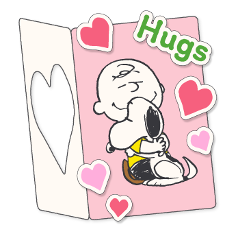 Snoopy สติกเกอร์ป๊อปอัพคำอวยพรในฤดูหนาว รูปที่ 8