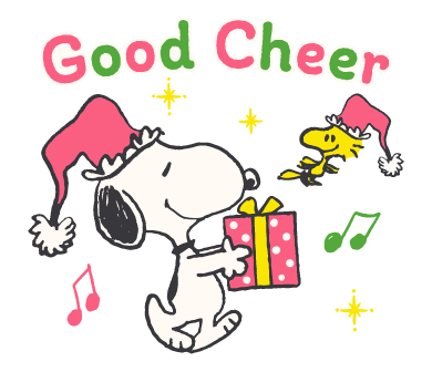 Snoopy สติกเกอร์ป๊อปอัพคำอวยพรในฤดูหนาว รูปที่ 13
