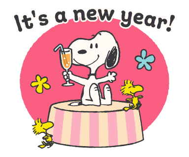 Snoopy สติกเกอร์ป๊อปอัพคำอวยพรในฤดูหนาว รูปที่ 19