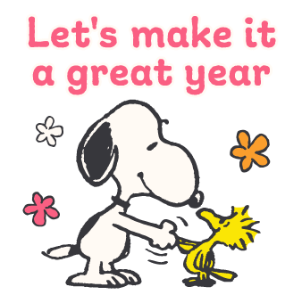 Snoopy สติกเกอร์ป๊อปอัพคำอวยพรในฤดูหนาว รูปที่ 20