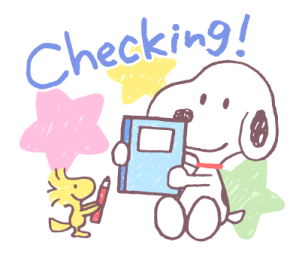 Snoopy สติกเกอร์ใช้ง่ายในลายเส้นวาดเล่น รูปที่ 18