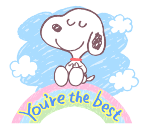 Snoopy สติกเกอร์ใช้ง่ายในลายเส้นวาดเล่น รูปที่ 20