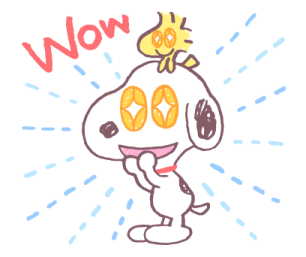 Snoopy สติกเกอร์ใช้ง่ายในลายเส้นวาดเล่น รูปที่ 30