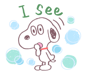Snoopy สติกเกอร์ใช้ง่ายในลายเส้นวาดเล่น รูปที่ 33