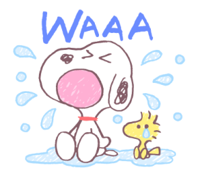 Snoopy สติกเกอร์ใช้ง่ายในลายเส้นวาดเล่น รูปที่ 34