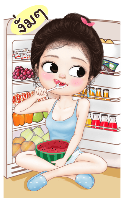 คัพเค้กน่ารักบิ๊กสติกเกอร์ รูปที่ 15