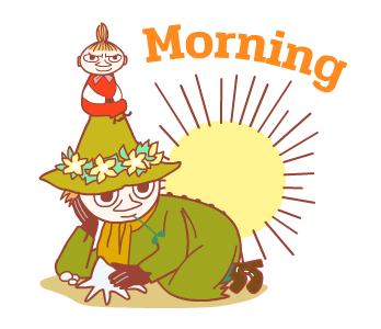 Little My สติกเกอร์สำหรับวันดีๆ รูปที่ 1