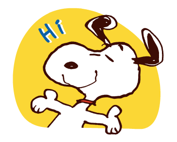Snoopy คำทักทายที่ใช้บ่อย รูปที่ 2