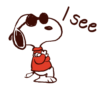 Snoopy คำทักทายที่ใช้บ่อย รูปที่ 9