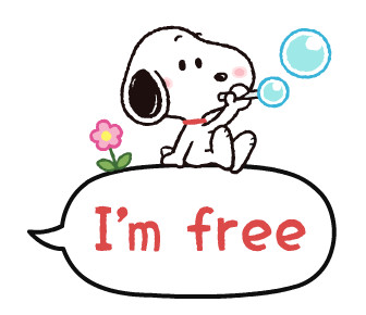 Snoopy บอลลูนข้อความดุ๊กดิ๊ก♪ รูปที่ 23