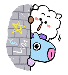 BT21 UTOPIA รูปวาดสุดแบ๊ว รูปที่ 17