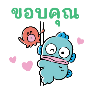 HANGYODON สติกเกอร์ดุ๊กดิ๊กสีพาสเทล รูปที่ 2
