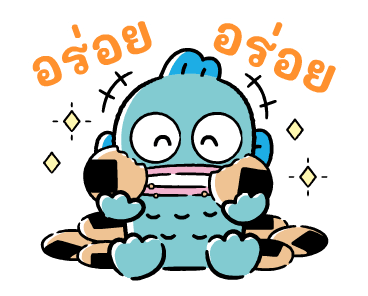 HANGYODON สติกเกอร์ดุ๊กดิ๊กสีพาสเทล รูปที่ 22