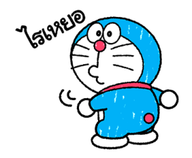 โดราเอมอน ลายเส้นสีเทียน รูปที่ 19