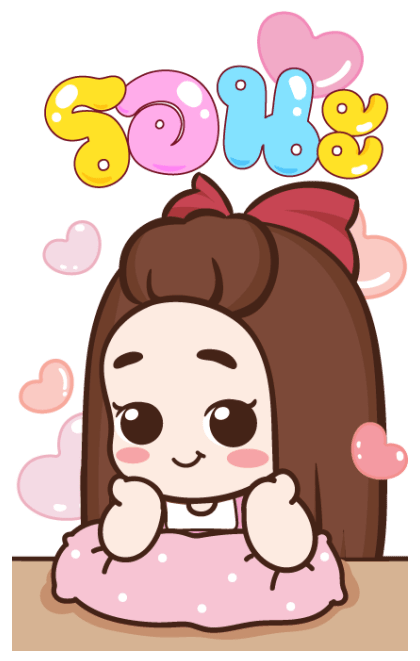ปุกแป้ง น่ารัก บิ๊กสติกเกอร์ รูปที่ 7