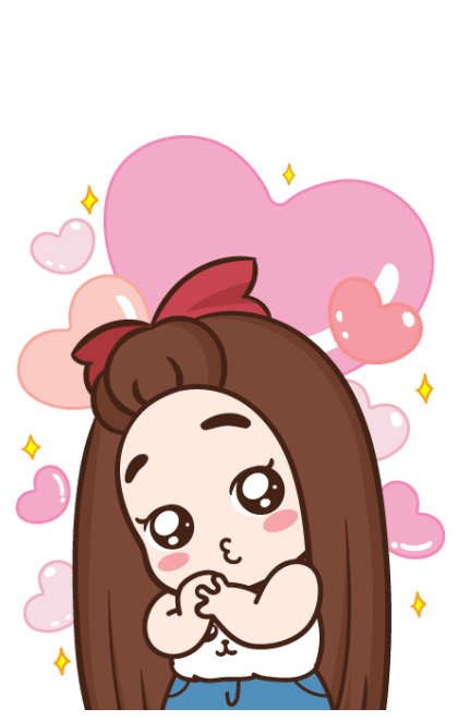 ปุกแป้ง น่ารัก บิ๊กสติกเกอร์ รูปที่ 23